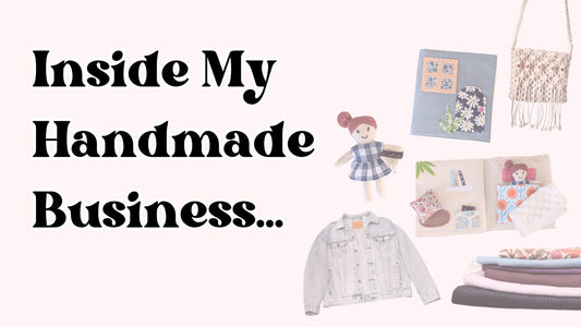 Behind the Scenes of My Handmade Business 🧵
