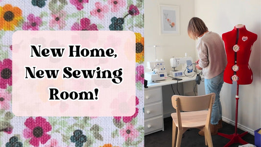 A fresh start in my new sewing room 🧵✨