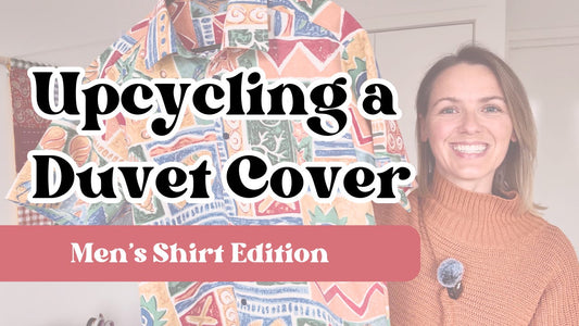 From Quilt Cover to Men's Shirt 👕