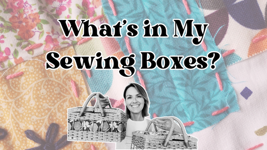 What’s Inside My Sewing Boxes? Tools, Treasures & a Bit of Nostalgia ✂️