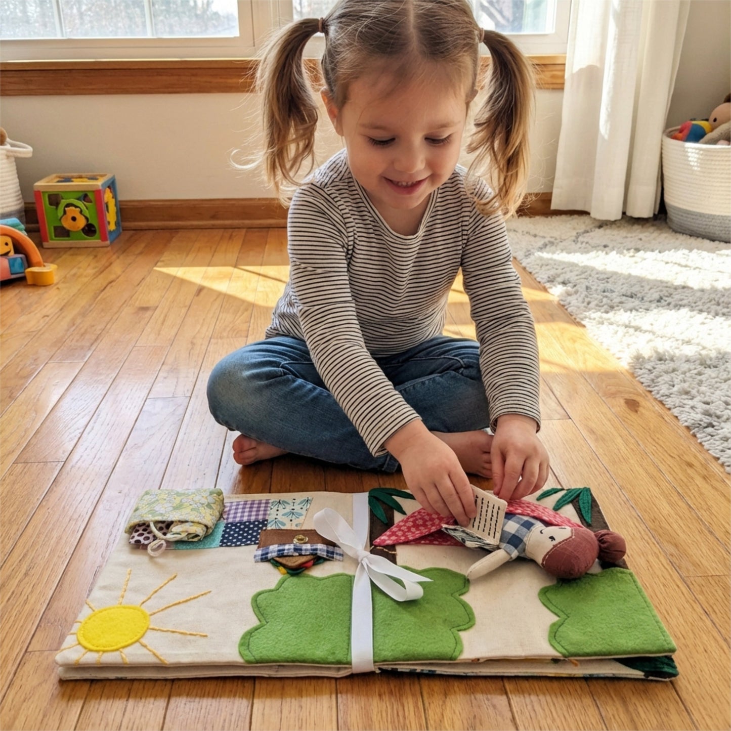 ⛺️ DIY Fabric Doll and Adventure Book Sewing Pattern: Beginner-Friendly (PDF Pattern)