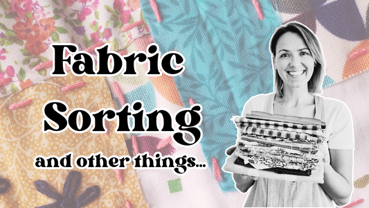 Fabric Sorting & Decluttering My Craft Cupboard 🧵✂️