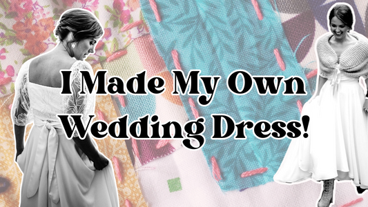 Sewing My Wedding Dress: The Most Meaningful Project of My Life 👰‍♀️✨