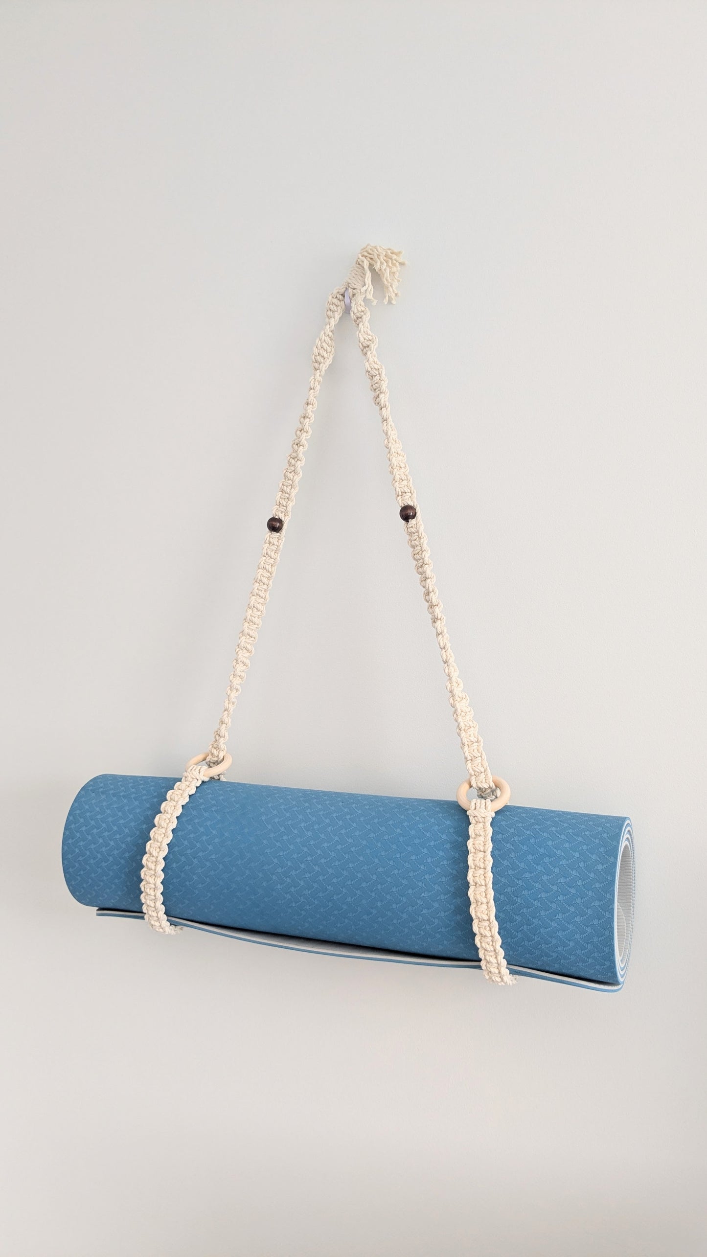Handmade Macramé Yoga Mat Strap