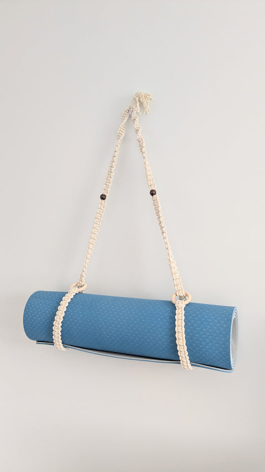 Handmade Macramé Yoga Mat Strap