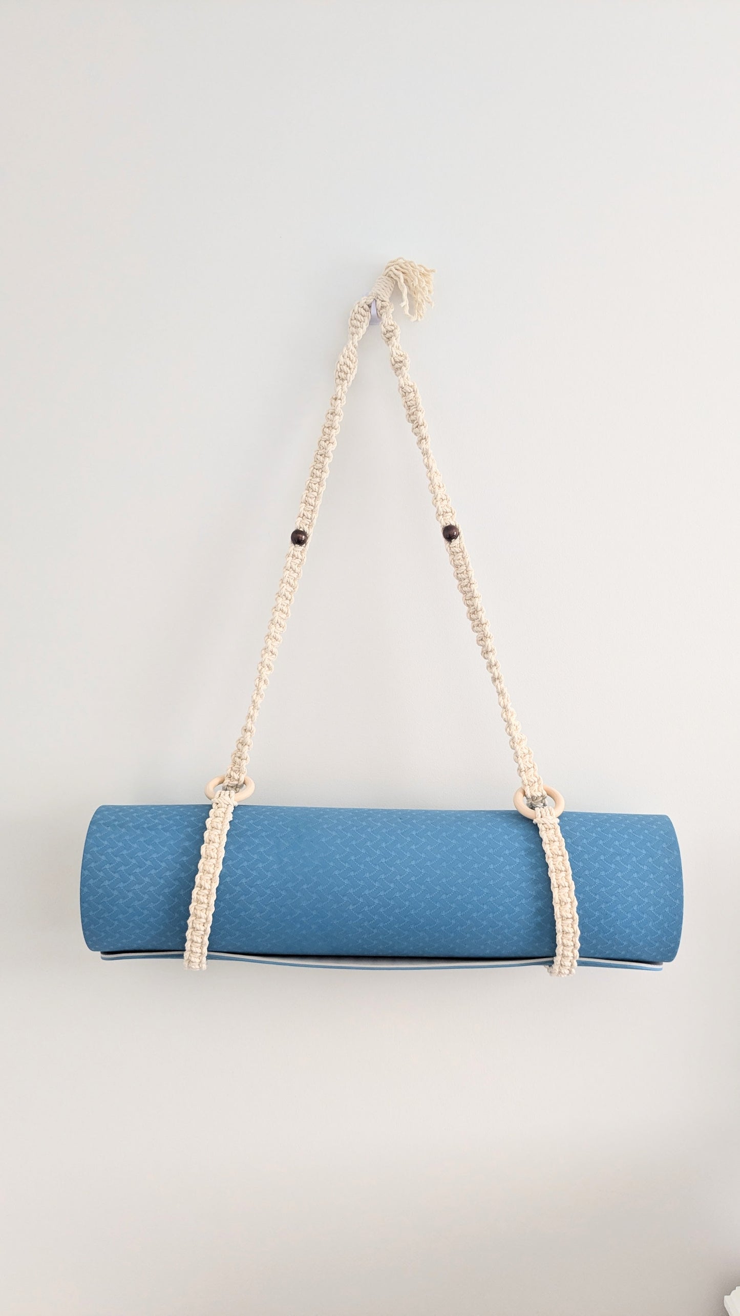 Handmade Macramé Yoga Mat Strap
