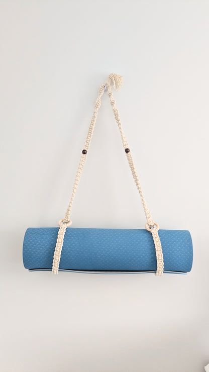 Handmade Macramé Yoga Mat Strap