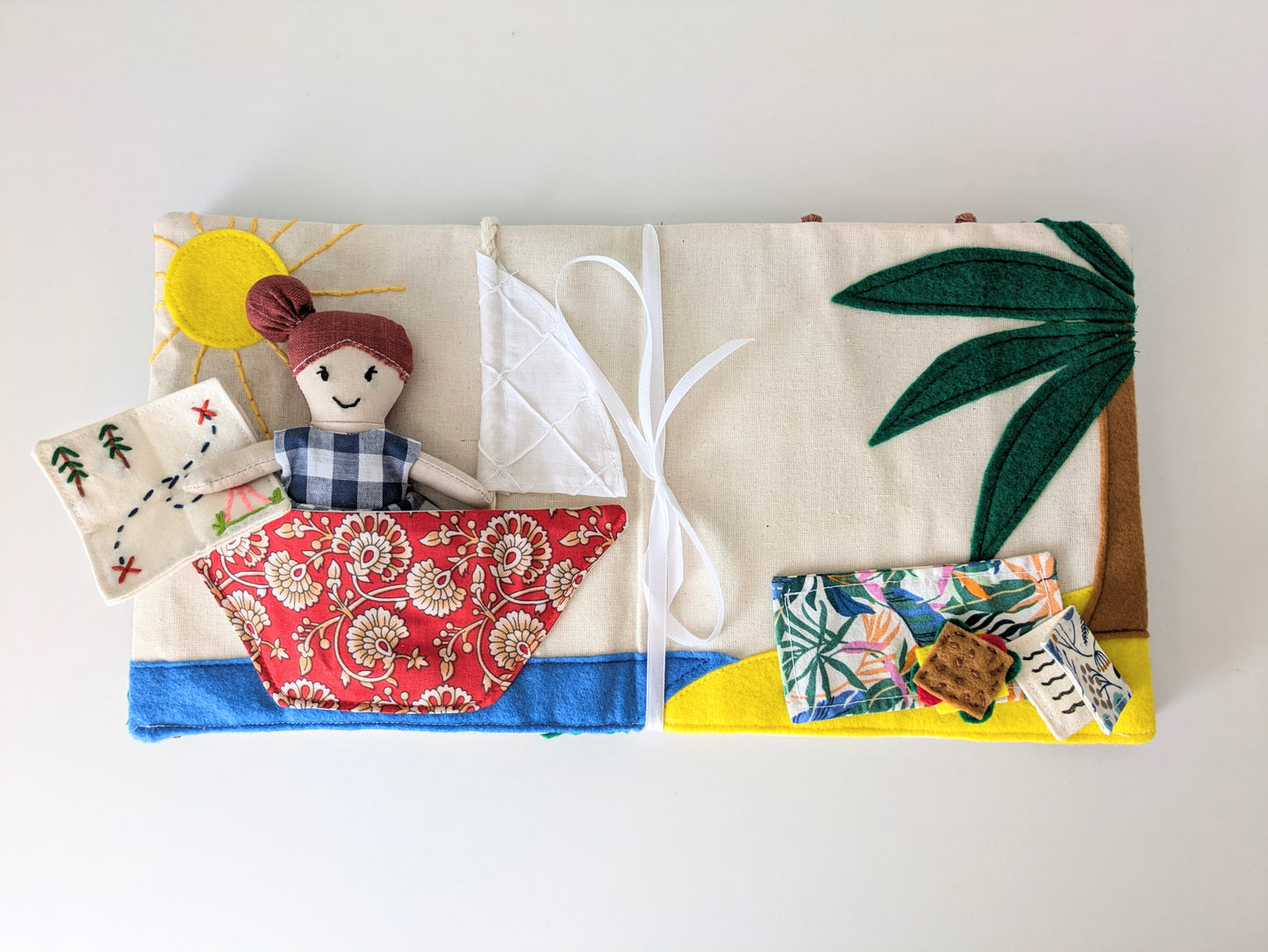 The Fabric Doll, Dollhouse and Adventure Book Sewing Pattern Bundle (PDF) | Beginner-Friendly | DIY Soft Toy