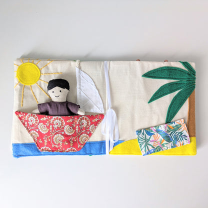 ⛺️ DIY Fabric Doll and Adventure Book Sewing Pattern: Beginner-Friendly (PDF Pattern)