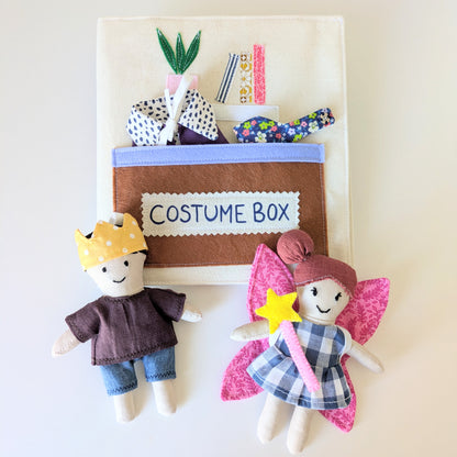 ⭐️ NEW ⭐️ 🧸 DIY Fabric Doll and Playtime Storybook Sewing Pattern: Beginner-Friendly (Digital)