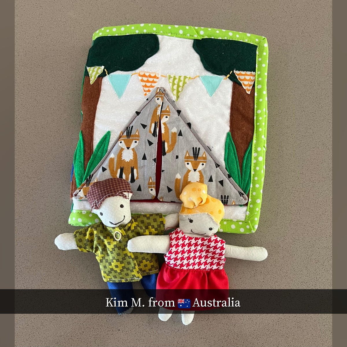 ⛺️ DIY Fabric Doll and Adventure Book Sewing Pattern: Beginner-Friendly (Digital)