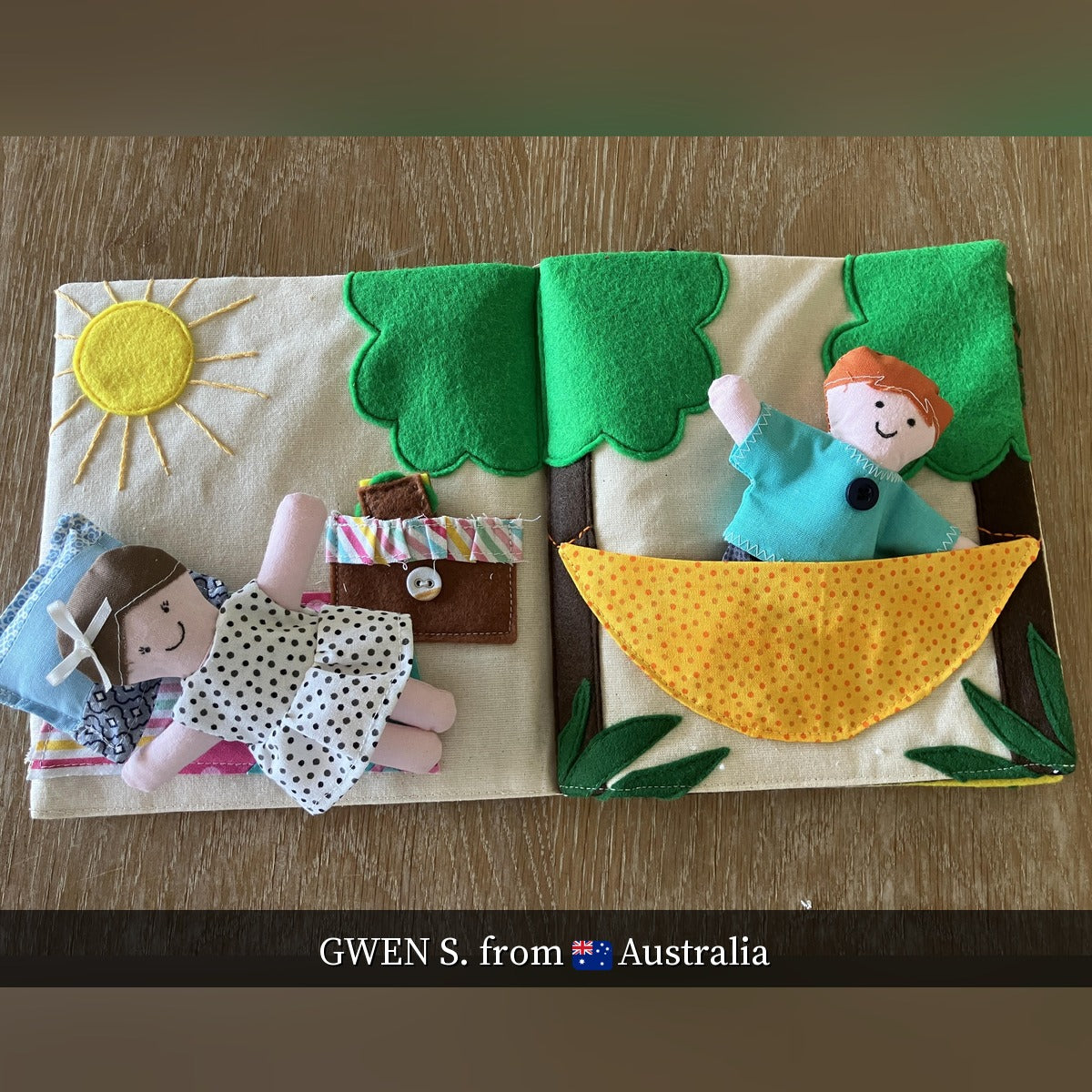 ⛺️ DIY Fabric Doll and Adventure Book Sewing Pattern: Beginner-Friendly (Digital)