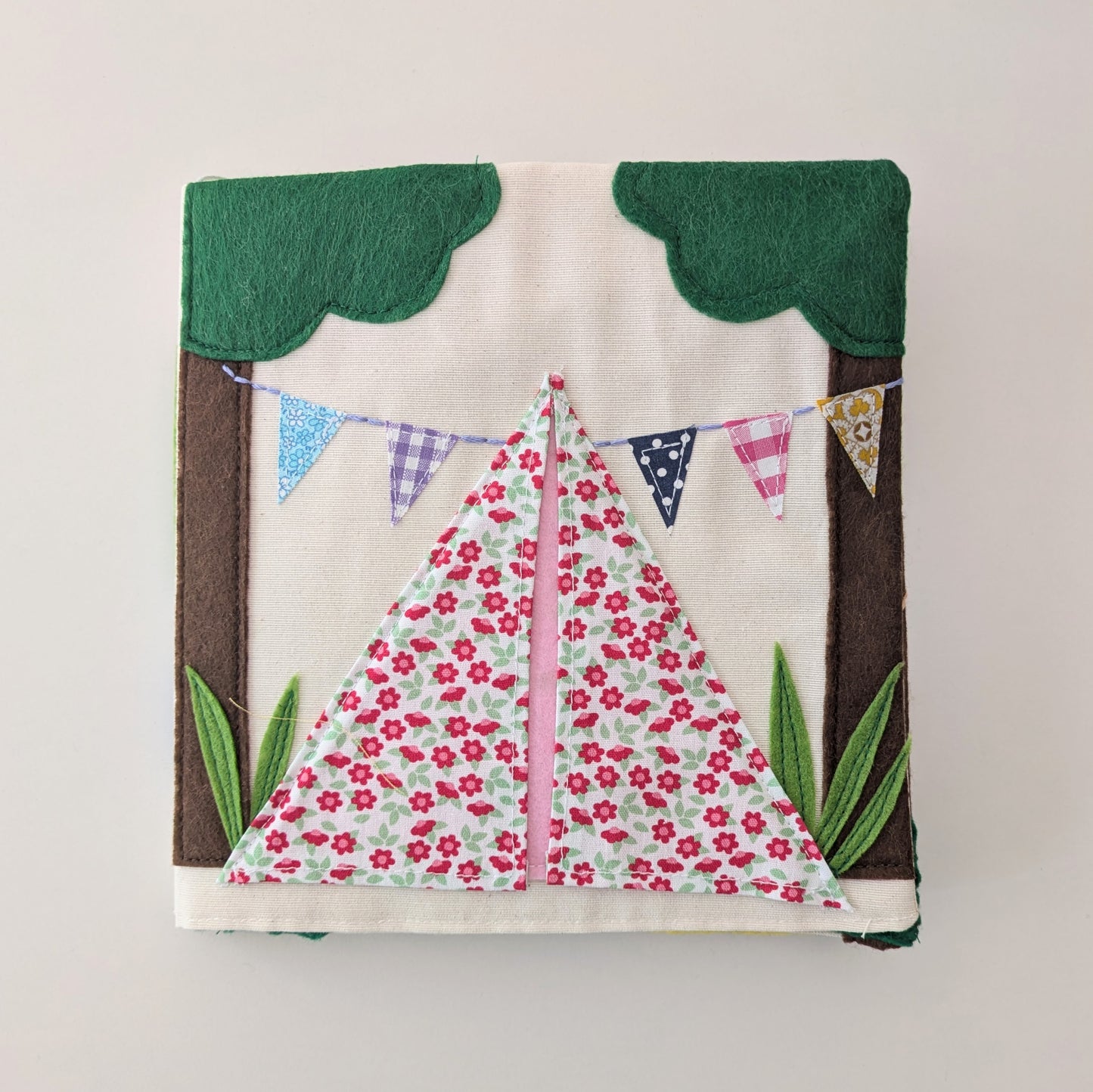 Second version of the pattern cover for the Adventure Book sewing pattern.