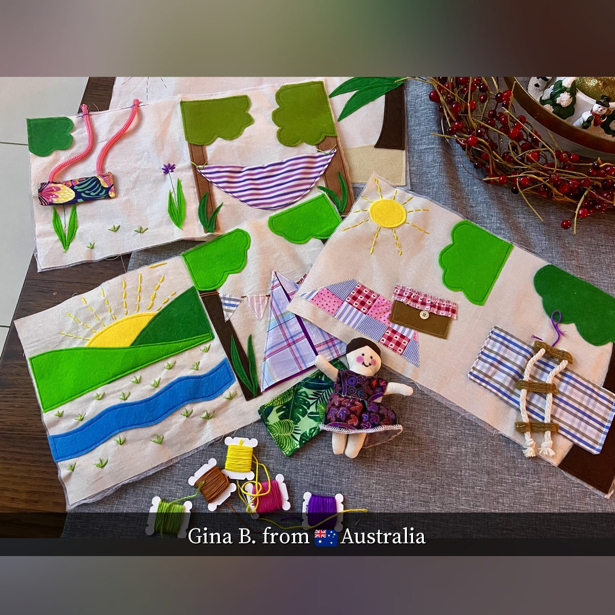 🧵 The Fabric Doll, Dollhouse and Adventure Book PDF Sewing Pattern Bundle (Digital) | Beginner-Friendly | DIY Soft Toy