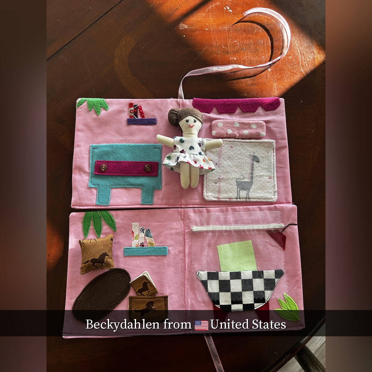 🧵 The Fabric Doll, Dollhouse and Adventure Book PDF Sewing Pattern Bundle (Digital) | Beginner-Friendly | DIY Soft Toy