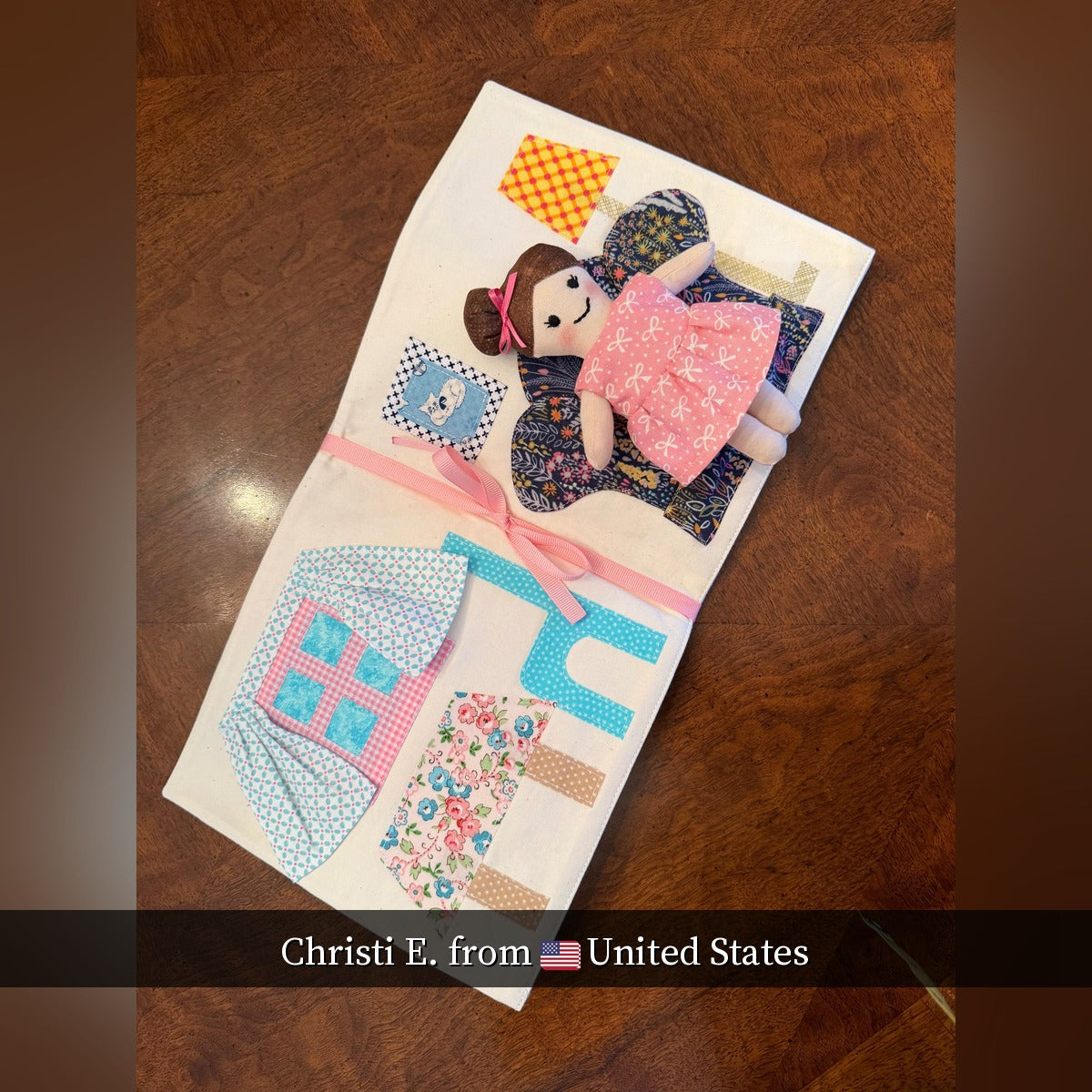 🏠 Fabric Doll & Dollhouse PDF Sewing Pattern – Beginner-Friendly (Digital)