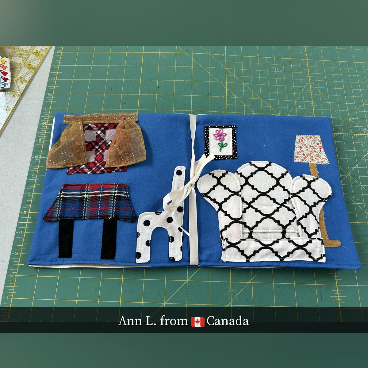 🏠 Fabric Doll & Dollhouse PDF Sewing Pattern – Beginner-Friendly (Digital)