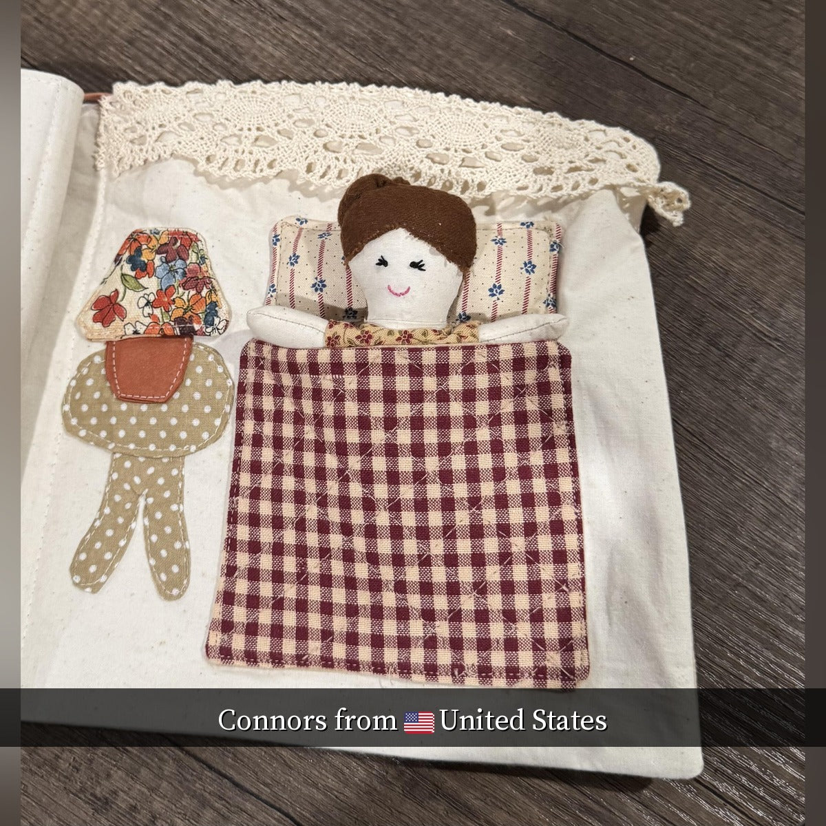 🏠 Fabric Doll & Dollhouse PDF Sewing Pattern – Beginner-Friendly (Digital)