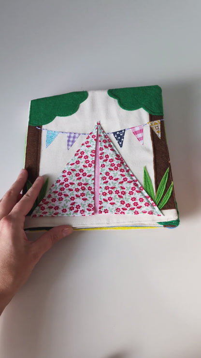 ⛺️ DIY Fabric Doll and Adventure Book Sewing Pattern: Beginner-Friendly (PDF Pattern)