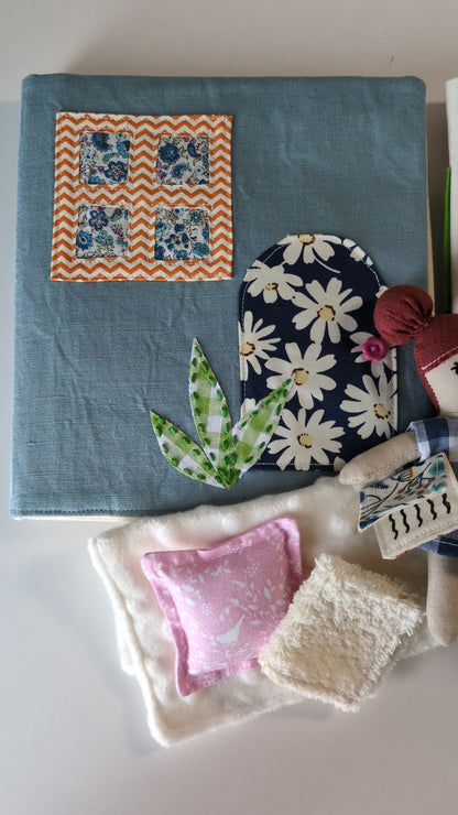 🧵 The Fabric Doll, Dollhouse and Adventure Book Sewing Pattern Bundle (PDF) | Beginner-Friendly | DIY Soft Toy